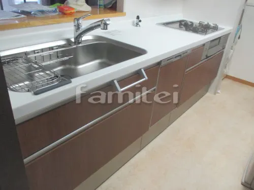 河内長野市 水まわり工事 システムキッチン Panasonicパナソニック ラクシ―ナ