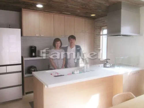 大阪市 システムキッチン Panasonicパナソニック ラクシ― ナペニンシュラ型 W258