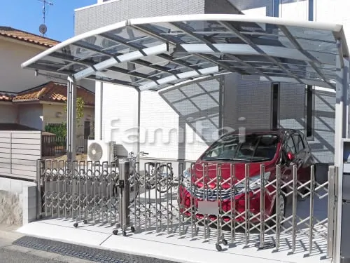 川西市 新築ベーシック クローズ外構