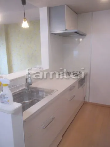 生駒市 水まわり工事 システムキッチン LIXILリクシル リシェルSI Ｉ 型 Ｗ240