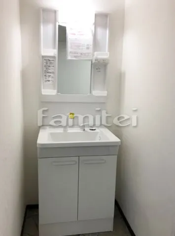 大阪市 洗面化粧台 TOTO Vシリーズ 2枚扉タイプ 1面鏡 W60