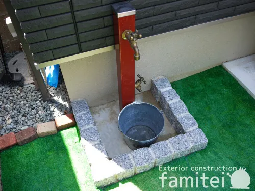 宝塚市 新築シンプル オープン外構 