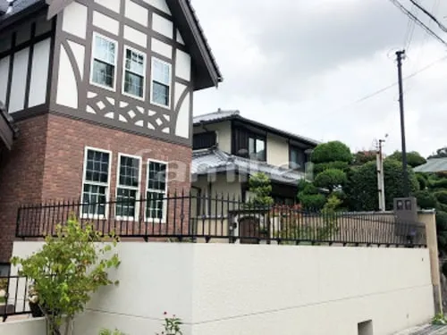 生駒市 エクステリア工事 鋳物洋風フェンス LIXILリクシル ラフィーネ2型