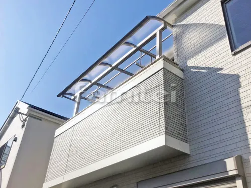 カーポート 三協アルミ カムフィエース 横3台用(ワイド トリプル) R型アール屋根 ベランダ屋根 YKKAP ソラリアテラス屋根 2階用 R型アール屋根 洗濯干し屋根 YKKAP ソラリアテラス屋根 2階用 R型アール屋根 物干し