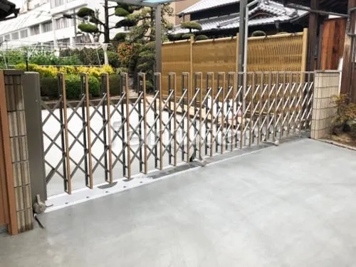 枚方市 リフォーム外構 リフォーム ベーシッククローズ外構