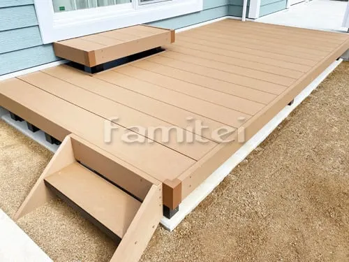 新築ナチュラル セミクローズ外構