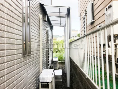 太子町 エクステリア工事 カーポート LIXILリクシル ネスカF 横2台用(ワイド ツイン) F型フラット屋根 物干し 目隠しパネル(側面 サイド) 洗濯干し屋根 LIXILリクシル 独立式フーゴF 1階用 F型フラット屋根 目隠しパネル(側面 サイド)