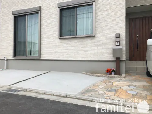 和歌山市 新築ベーシック オープン外構