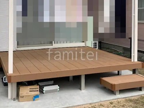 三田市 リフォームシンプル セミクローズ外構