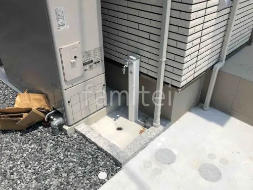 大東市 新築ベーシック オープン外構　