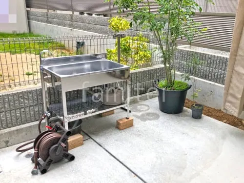 海南市 お庭のリフォーム