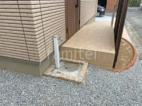 三郷町 新築ベーシック オープン外構