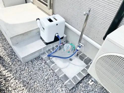 草津市 新築シンプル オープン外構