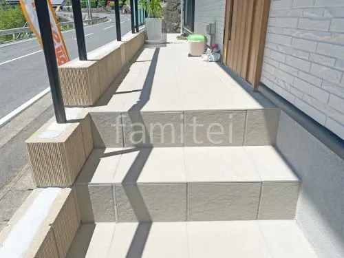 吉野町 新築ベーシック オープン外構