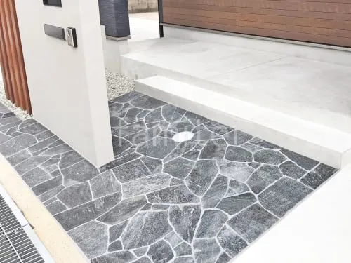 橿原市 新築シンプル オープン外構