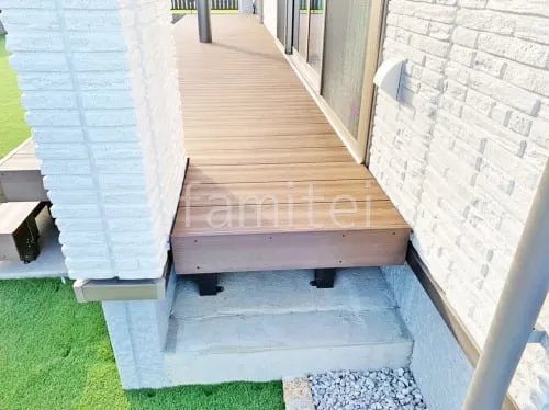 草津市 新築シンプル オープン外構