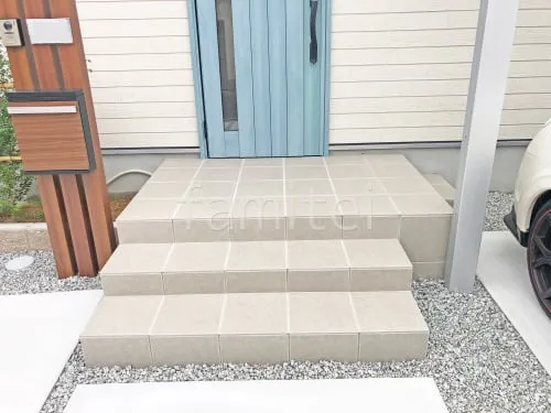 斑鳩町 新築ベーシック オープン外構