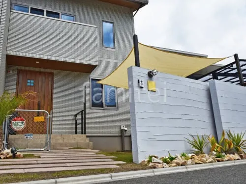 和歌山市 新築シンプル オープン外構