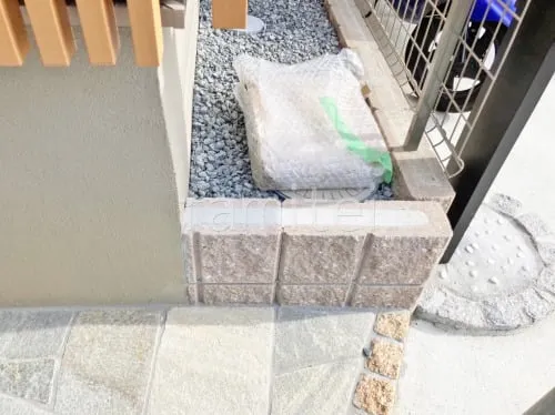 吹田市 新築ベーシック オープン外構