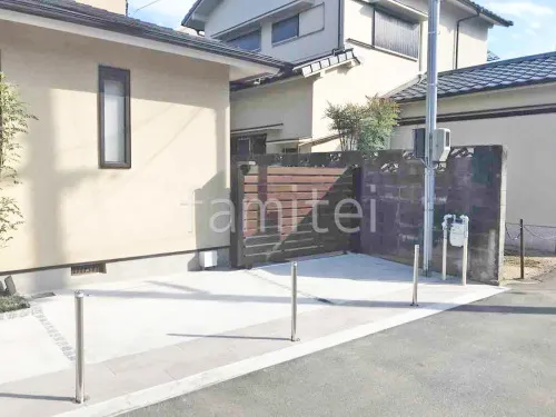 池田市 リフォームベーシック オープン外構