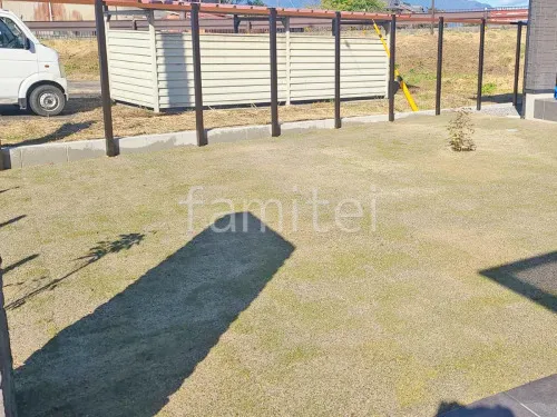 近江八幡市 新築シンプル オープン外構