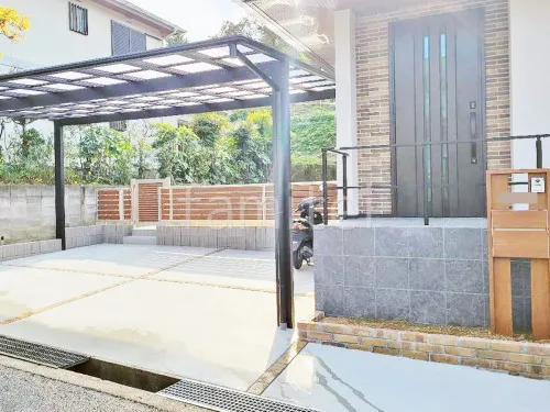 橿原市 新築ベーシック オープン外構