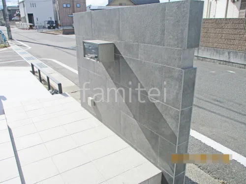 岸和田市 新築シンプル オープン外構