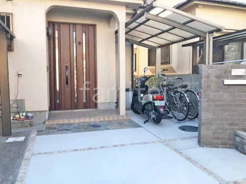 和歌山市 リフォームナチュラル オープン外構