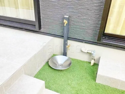 斑鳩町 新築シンプル オープン外構