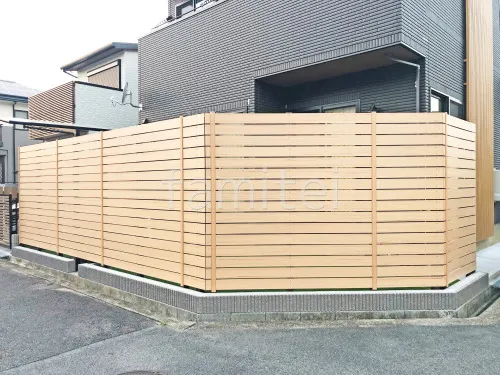 王寺町 新築シンプル オープン外構