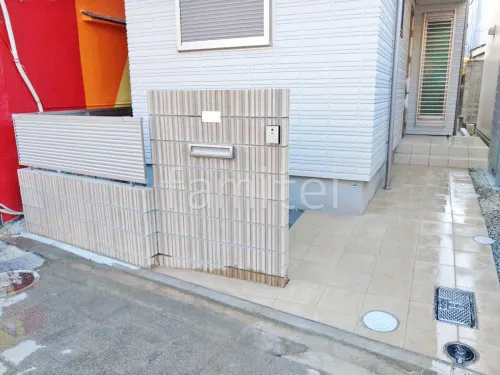 西宮市 新築シンプル オープン外構