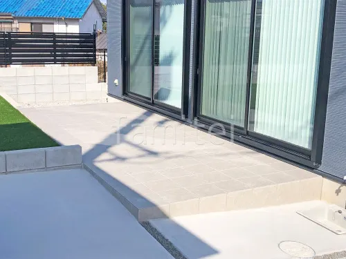 大和郡山市 新築ベーシック オープン外構