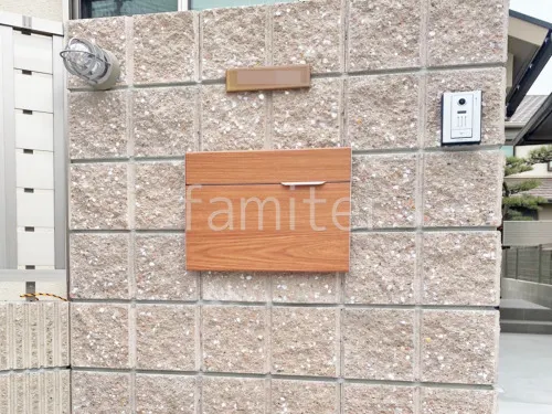 和歌山市 新築シンプル セミクローズ外構