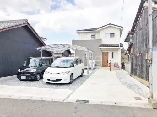 近江八幡市 新築ベーシック オープン外構