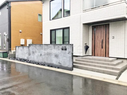 和歌山市 新築シンプル オープン外構