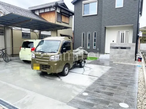 田尻町 新築シンプル オープン外構