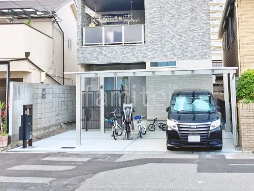 大阪市 新築ベーシック オープン外構