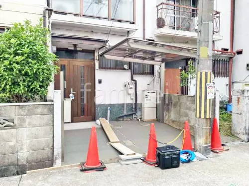 川西市 リフォームベーシック オープン外構