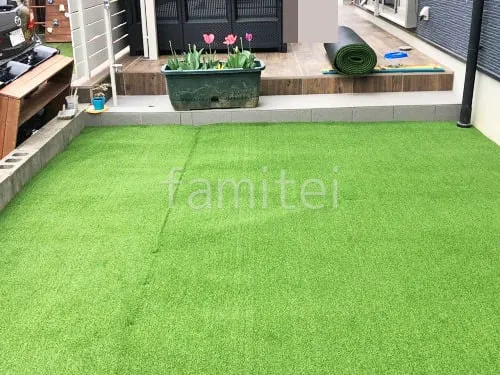 羽曳野市 新築ベーシック オープン外構