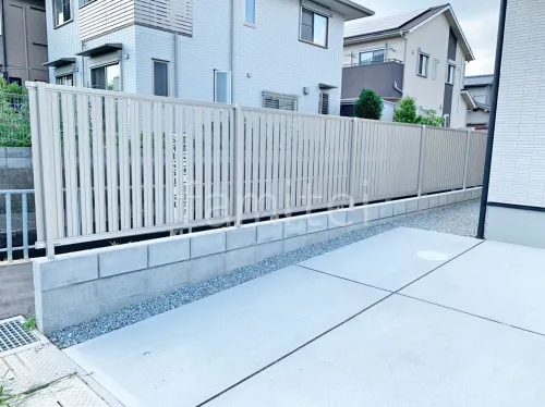 精華町 新築ベーシック オープン外構