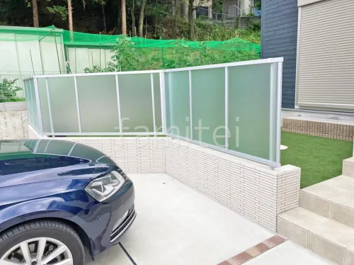 茨木市 新築ベーシック オープン外構