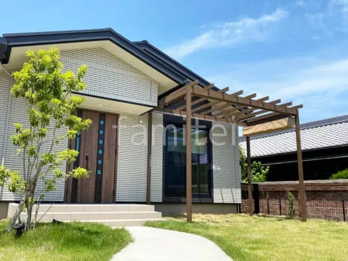 和歌山市 リフォームナチュラル セミクローズ外構