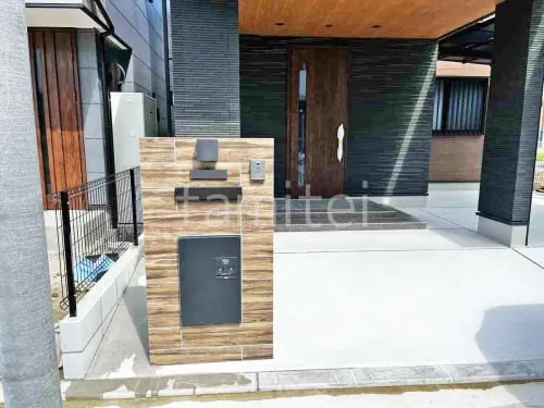 寝屋川市 新築シンプル オープン外構