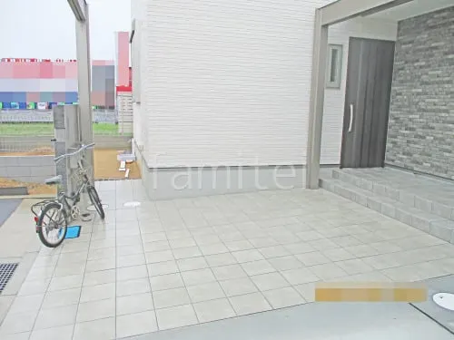 貝塚市 新築シンプル オープン外構