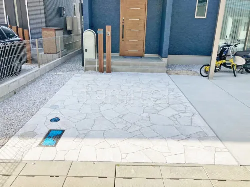 守山市 新築ベーシック オープン外構