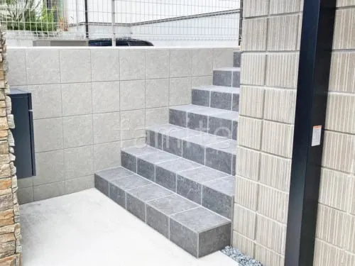 枚方市 新築シンプル オープン外構