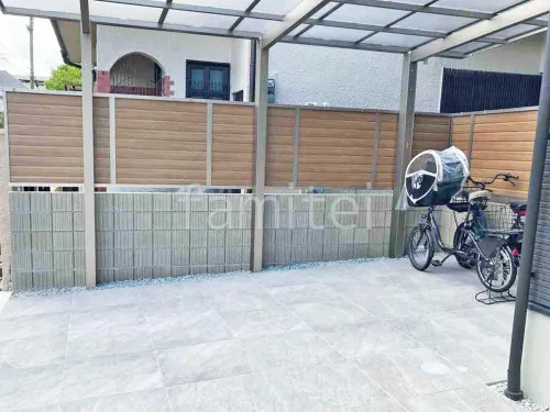 尼崎市 新築シンプル オープン外構