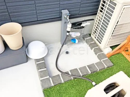 広陵町 新築シンプル オープン外構