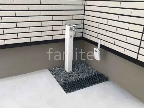 大阪市 新築シンプル オープン外構