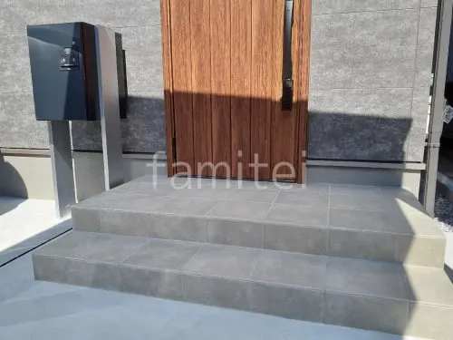 吹田市 新築ベーシック オープン外構